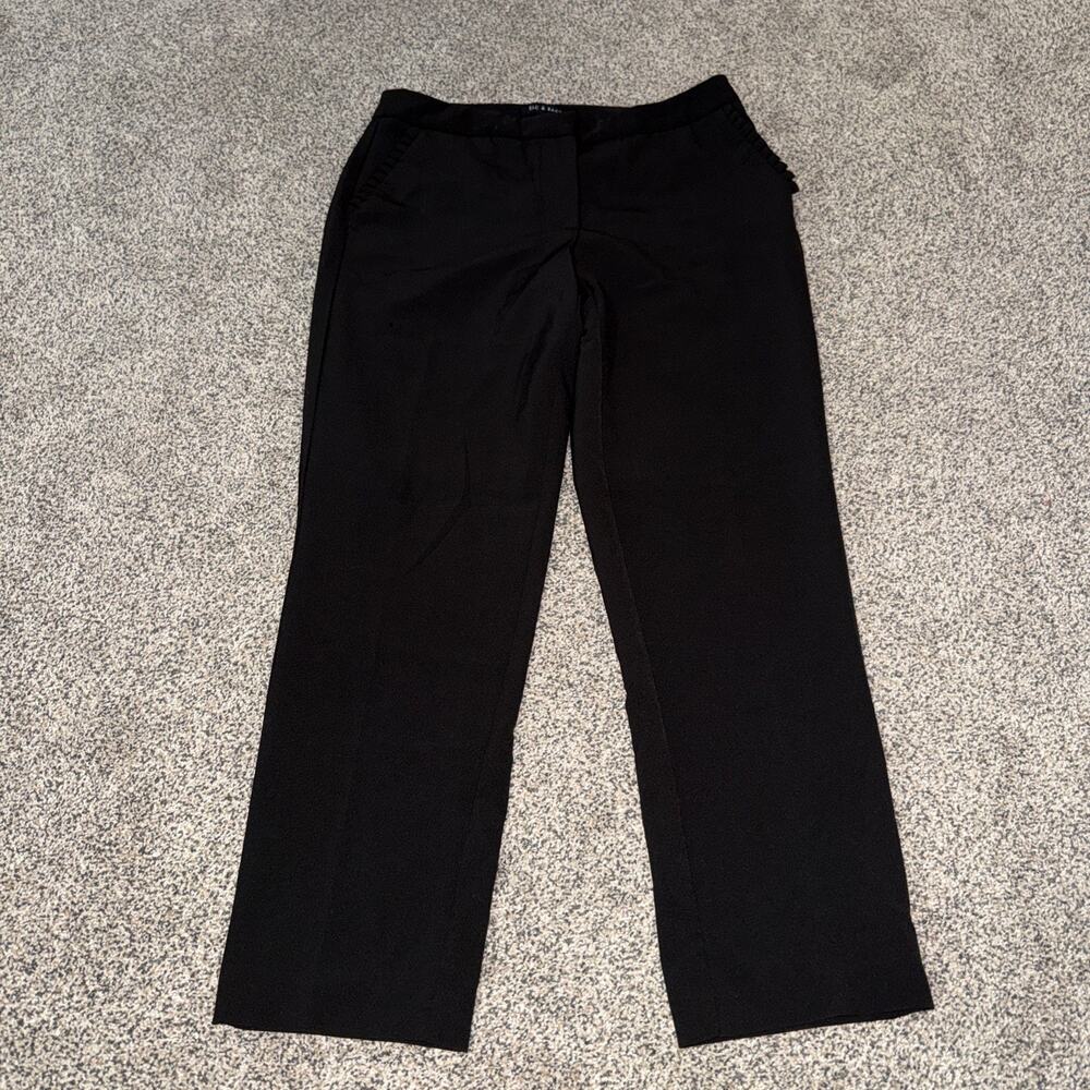 Zac & Rachel Women Black Dress Pants 6